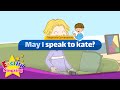 Telephone Conversations May I Speak To Kate Easy Dialogue Role Play