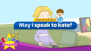 [Telephone Conversations] May i speak to kate?  - Easy Dialogue - Role Play