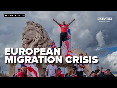 Trump urges Europe to rethink immigration as protests highlight growing divide in London