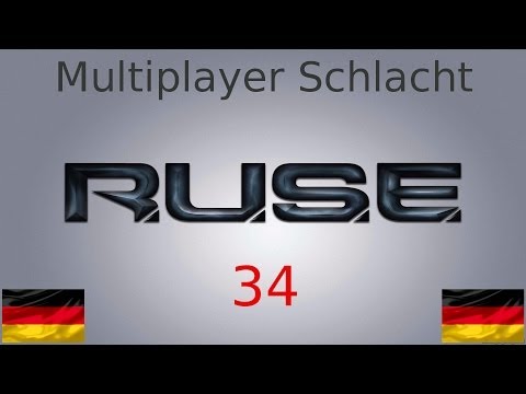 RUSE 2v2v2v2 auf Verrat als USA+DE - Multiplayer Schlacht Nr. 34a (Deutsch)