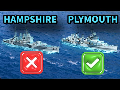 Hampshire has One HUGE Problem in World of Warships Legends