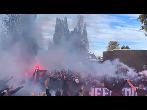 SC Heerenveen fans vs SC Cambuur 🇳🇱 13 11 2022