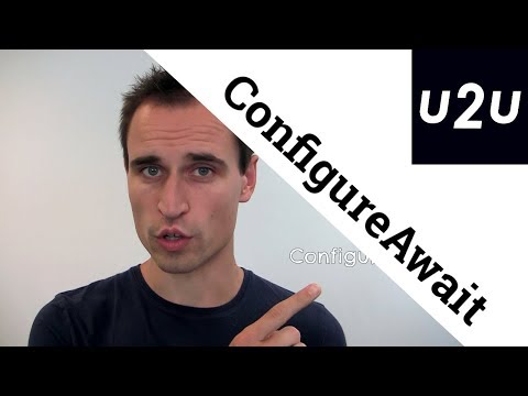 Understanding ConfigureAwait