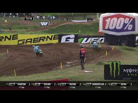 Boisrame vs. Van de Moosdijk - MX2 Race 2 - MXGP of Riga 2020
