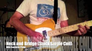 Video thumbnail for gfs pickup comparison Xaviere XV-825 by Be Heard Guitar