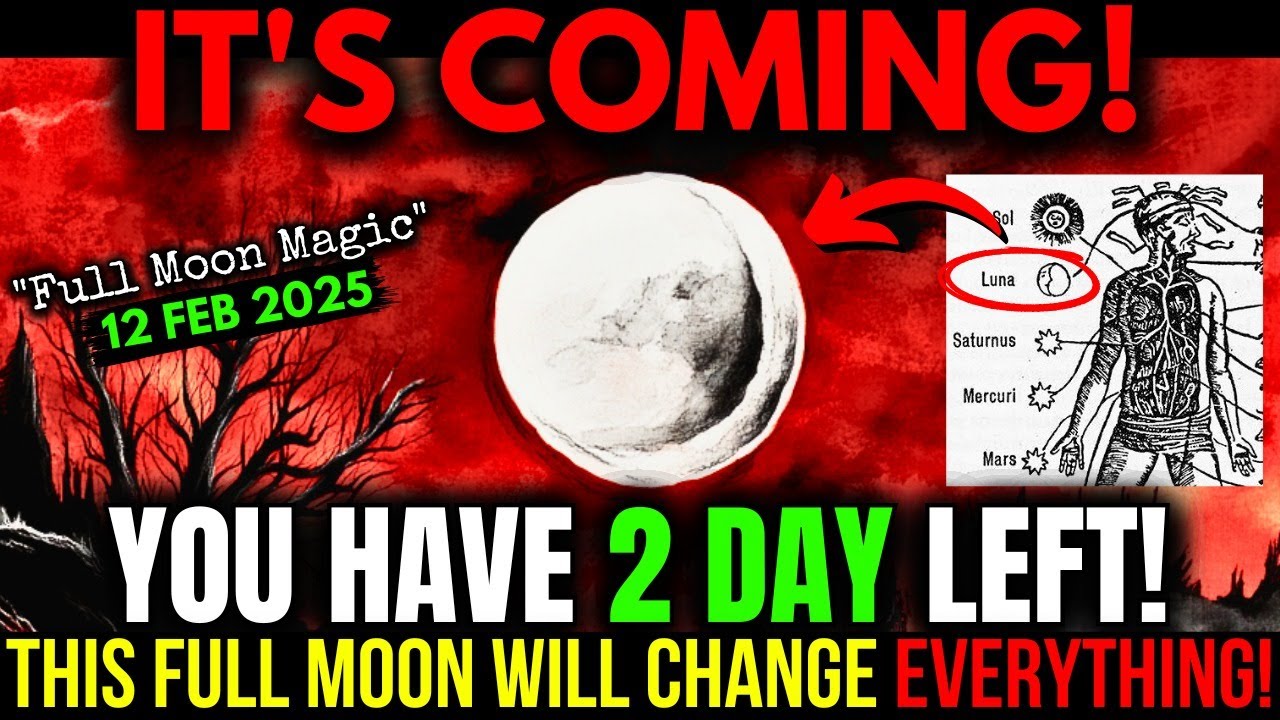 FULL MOON On February 12th Will Change EVERYTHING! (Use This To Your Advantage)