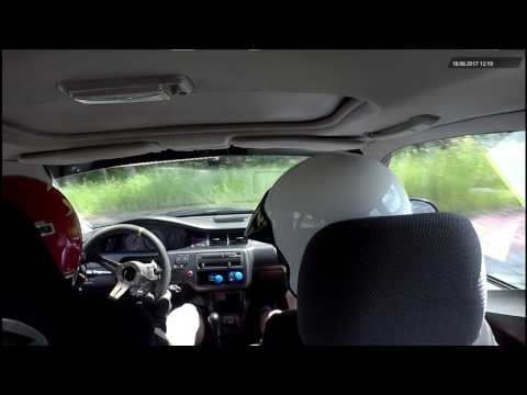 Rajd Lasowiak 18.06.2017 Piotr Cichoń Tomasz Cichoń HSW Civic 1.3