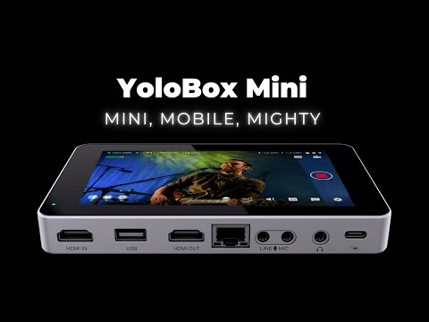 YoloBox Mini (モバイルライブストリミングエンコーダー) Amazon.co.jp: YoloLiv YoloBox Mini モバイルライブストリーミング