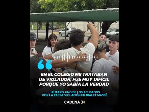 Falsa denuncia en Bialet Massé: "En el colegio de trataban de violador" | Cadena 3 Argentina