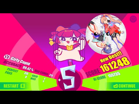 Muse Dash Girly Cupid HARD 99,42% Full Combo