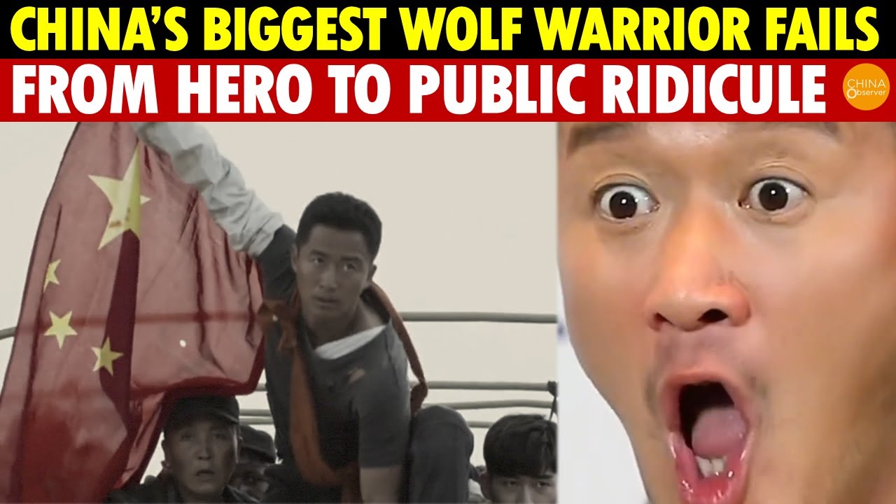 China’s Biggest Wolf Warrior Fails! Wu Jing Goes from Hero to Public Ridicule, 50¢ Make World Hate