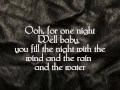 Stevie Nicks ~ No Spoken Word ~ w/Lyrics