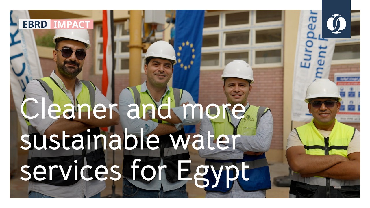 EBRD, EU and EIB upgrade sanitation and water services in Fayoum
