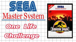 Master System One Life Challenge Jurassic Park