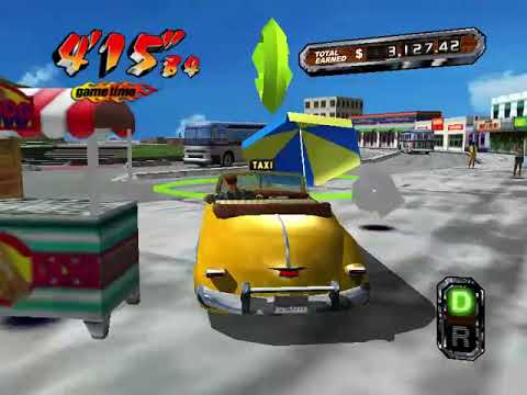 Crazy Taxi 3 game total earned $4869.38