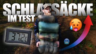 Welcher ist der Wärmste? Sven testet Schlafsäcke!