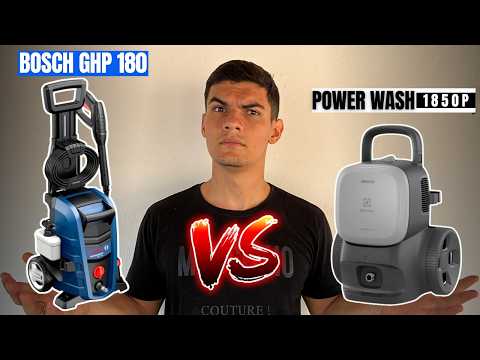 Qual Melhor? Bosch GHP 180 vs Electrolux POWER WASH 1850 | Comparativo Lavadoras de alta Pressão