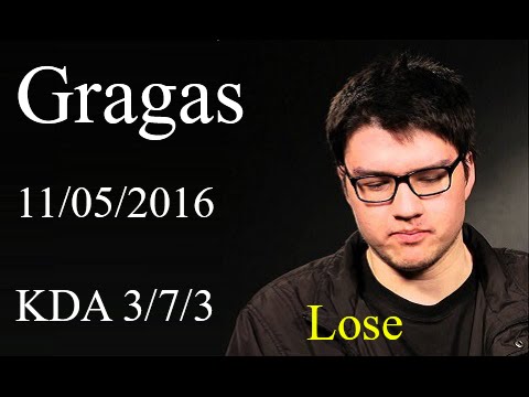 Dyrus Gragas SP ft Imaqtpie Yasuo Mid vs Braum, Jhin - Full Stream 11/05/2016 KDA 3/7/3 - #43
