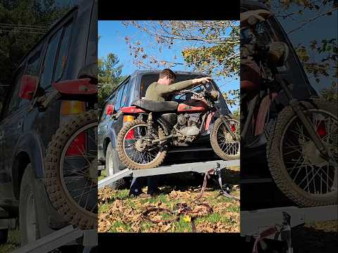 Rescuing This $160 Barn Find Kawasaki 2 Stroke #motorcycle #enduro #kawasaki #restoration #vintage