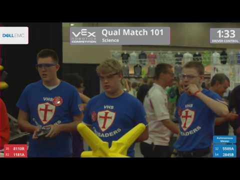 2017 VRC Sci Q101 - 8110R 1181A vs 5509A 2845B - 13 to 46