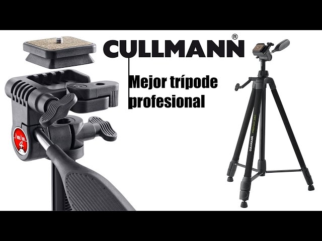 Vídeo relacionado con Cullmann Alpha 15 - Trípode portátil (de hasta 18 cm), Plateado