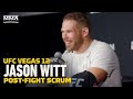 UFC Vegas 12: Jason Witt: Cole Williams' Blood Made Submission ‘Easier to Get Into’ - MMA Fighting