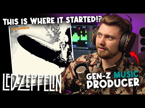Gen-Z Music Producer AMAZED Listening to Led Zeppelin 1 for the first time