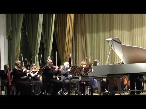 Лия Копылова - Бах Концерт фа минор (дир. П. Ландо)