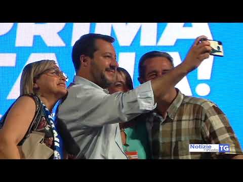 2019-06-07 PRATO - BALLOTTAGGIO, IN TREMILA PER MATTEO SALVINI