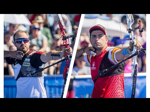 Florian Unruh v Miguel Alvarino – recurve men gold