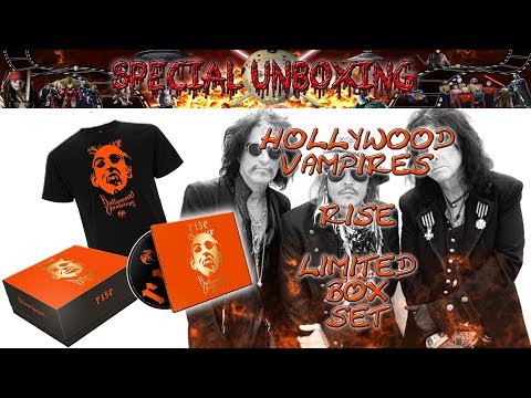 Unboxing - Hollywood Vampires - RISE - Limited Box Set