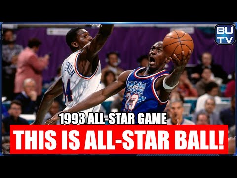 Kobe Fan Reacts to THROWBACK NBA ALL-STAR GAME 1993. EAST VS WEST - FULL GAME HIGHLIGHTS HD |【日本語字幕】