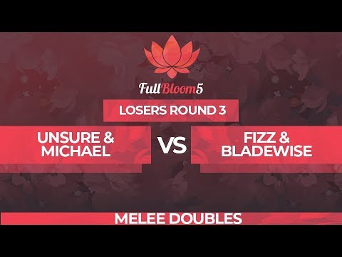Unsure/Michael vs Fizz/Bladewise - Melee Doubles Top 16: Losers Round 3 - Full Bloom 5