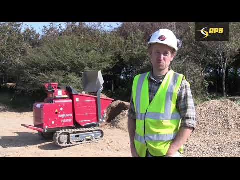 Pedal power gets productivity boost - Hinowa HS1102 self-loading mini dumper