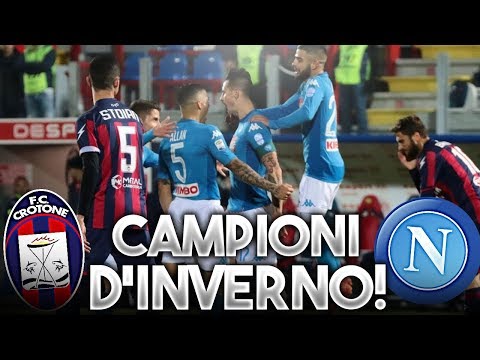 NAPOLI CAMPIONE D'INVERNO!!! | CROTONE 0-1 NAPOLI  [Serie A]
