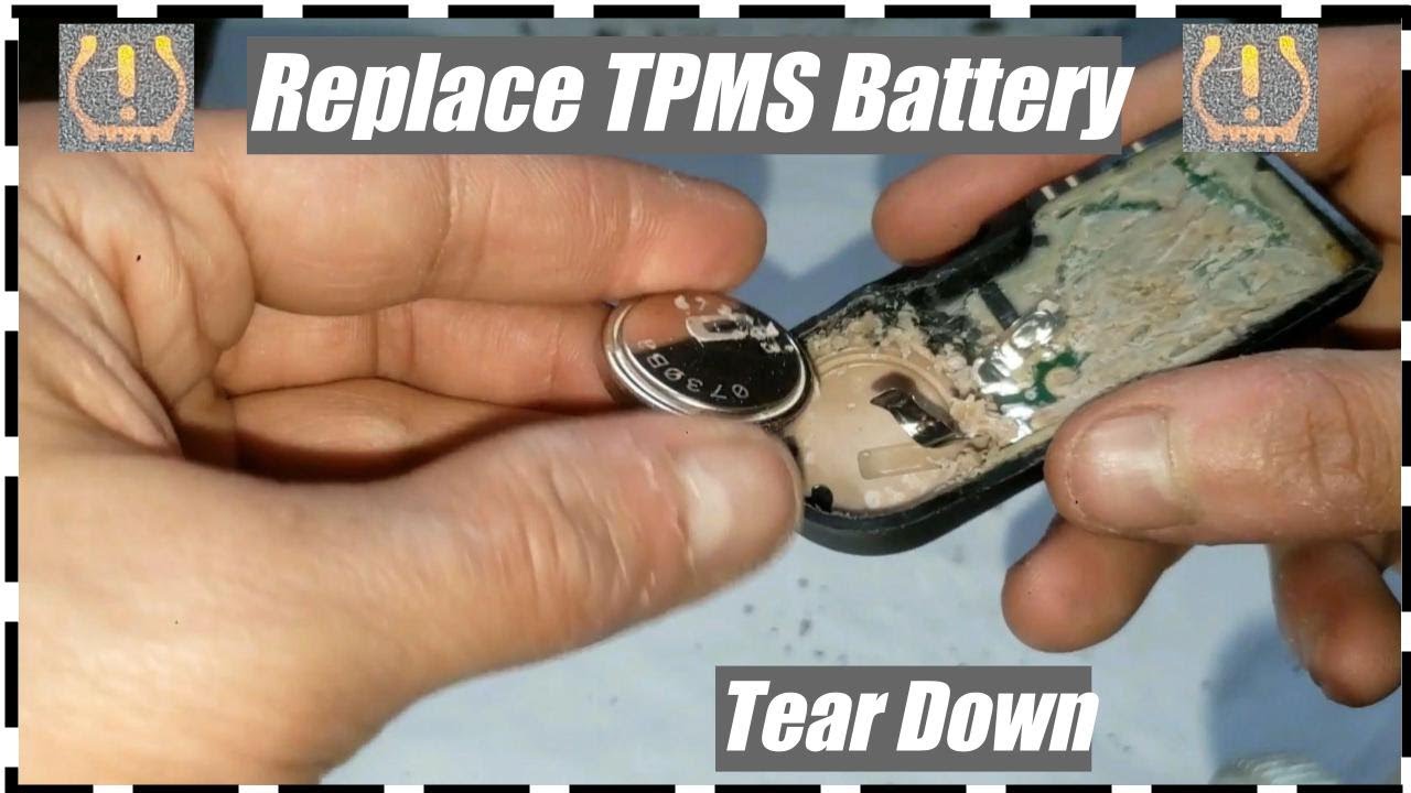 Can you change the battery in the TPMS sensor? Tipseri