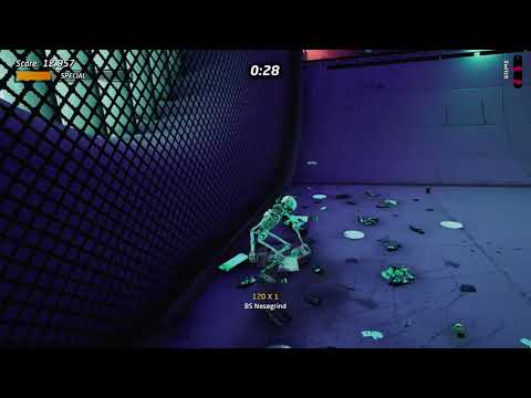 Tony Hawks 2 - The Hangar Part 1 - Collect S-K-A-T-E, 5 Pilot Wings, Barrel Hunt, 3 Hangtime Gaps