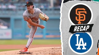 Giants vs. Dodgers Game Highlights (9/21/25) | MLB Highlights