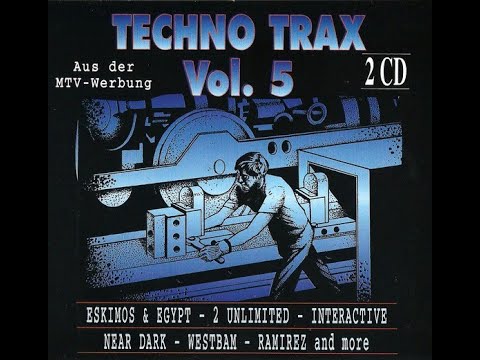 TECHNO TRAX VOL. 5 - FULL ALBUM, CD COMPLETO - ZYX MUSIC
