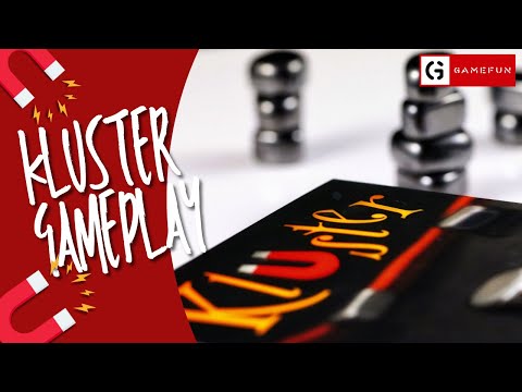 Kluster gameplay - A mágneses kihívás  - Gamefun Társasjáték Webshop