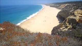 preview picture of video 'Praia Bicas Meco Beach Portugal HD'