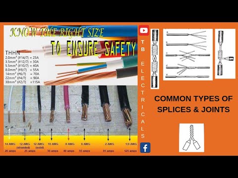 Electrical Tutorial: HOW TO JOIN ELECTRICAL WIRES? (splices and joints) |TB Electricals Video