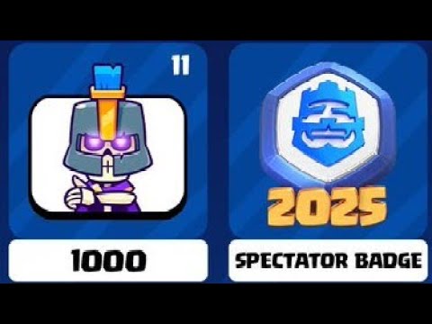 Come ottenere GRATIS il badge spettatore della CRL 2025 🔥 | Guida passo passo (Clash Royale League)