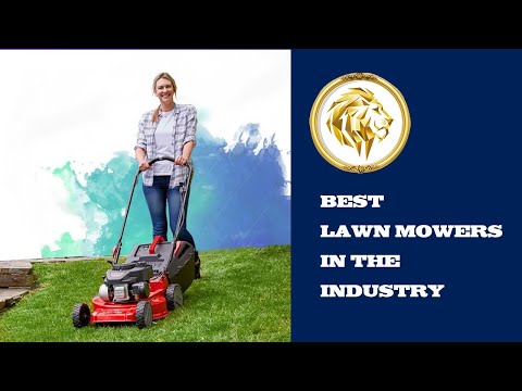 Blis economic self propelled lawn mower for large lawn areas...