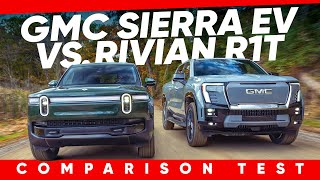 2024 GMC Sierra EV vs. 2025 Rivian R1T Tri: Luxe Truck Duel