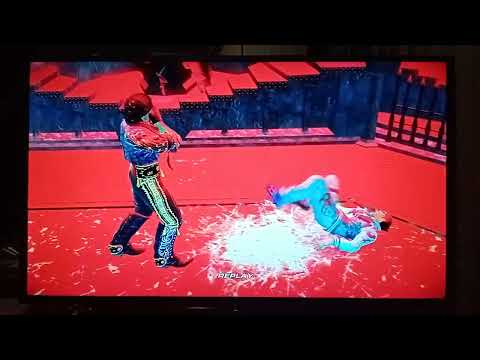 Tekken 6 PS3 PSN Online ranked match Rank 9th kyu (Miguel) vs Orange Rank Destroyer (Law)