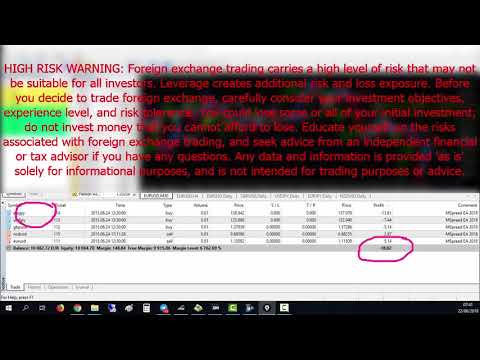 Video MultiCurrency Spread Trend EA