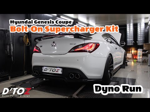 D'TOZ  Hyundai Genesis Coupe 3.8 Bolt-On  St.1 Supercharger Kit