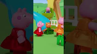 Boo Boo at the Fun Fair! 🎡 #PeppaPigTales #Shorts #LEGODUPLO