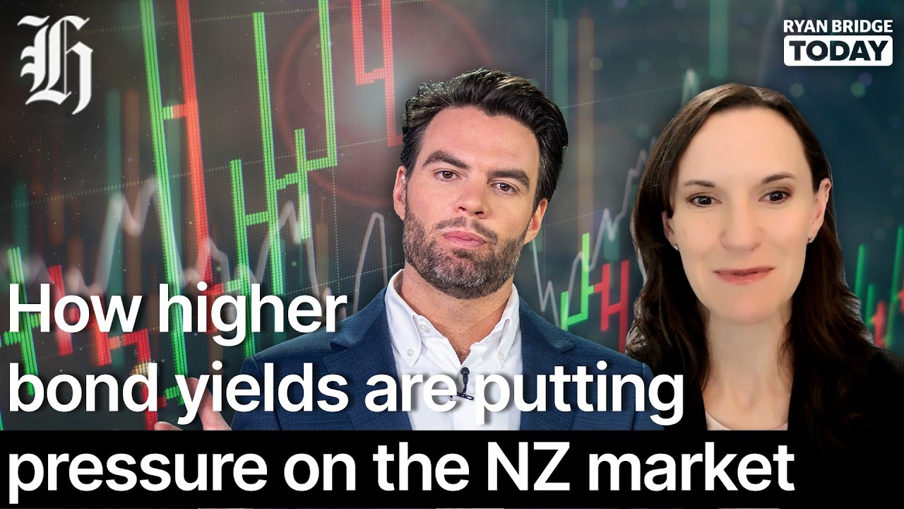 Market outlook: How higher bond yields are putting pressure on the NZ market | Ryan Bridge TODAY